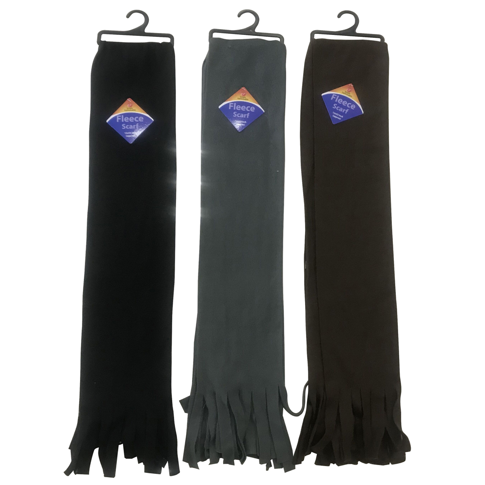SIMPLY FASHION FLEECE SCARF 1 PK FOR MEN
