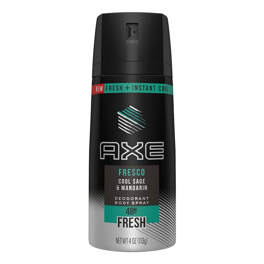 AXE DEODORANT SPRAY 4 OZ FRESCO
