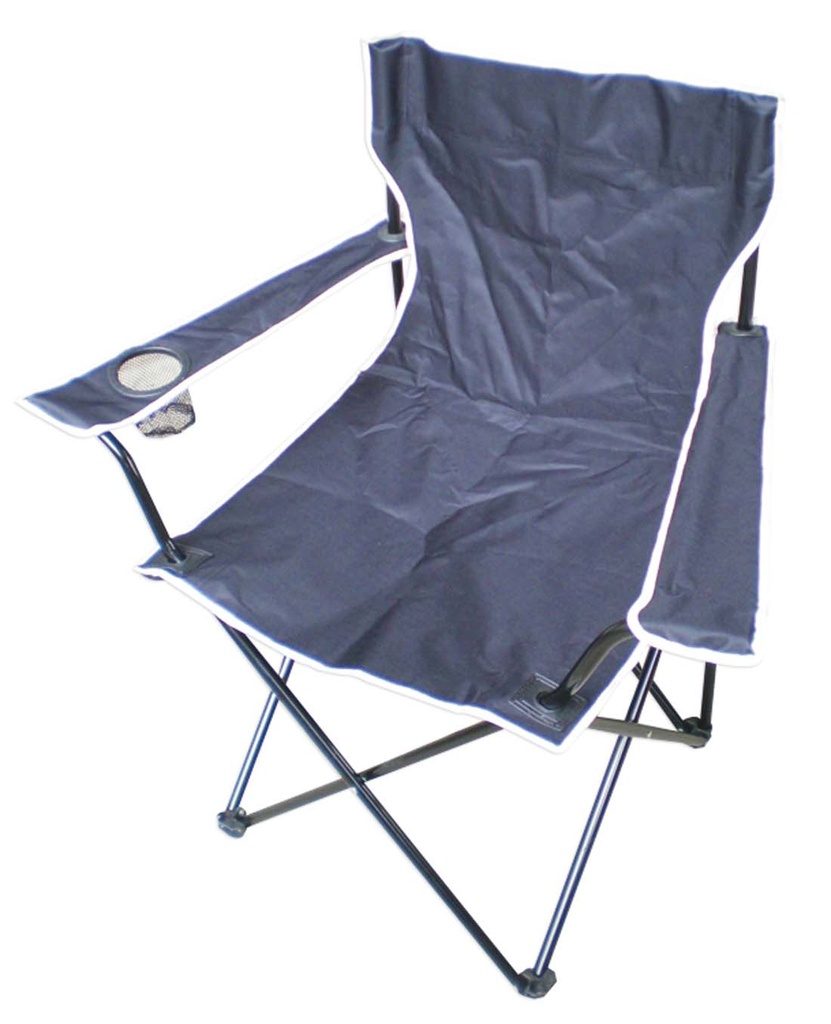 SIMPLY FOR HOME CAMPING CHAIR 20 X 20 X 33 IN BLACK