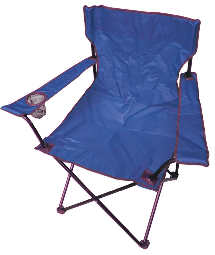 SIMPLY FOR HOME CAMPING CHAIR 20 X 20 X 33 IN BLUE