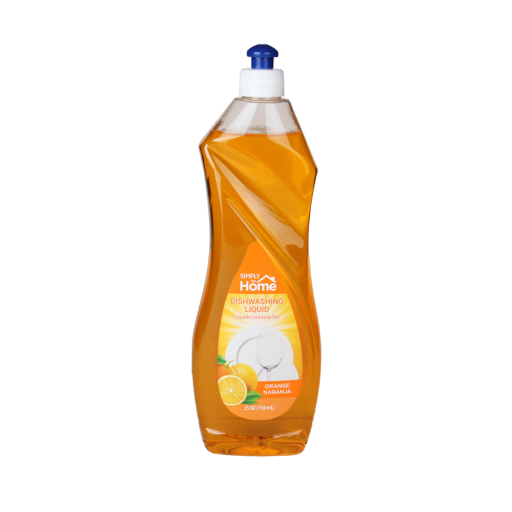 SIMPLY FOR HOME DISHWASH LIQUID 25 OZ ORANGE
