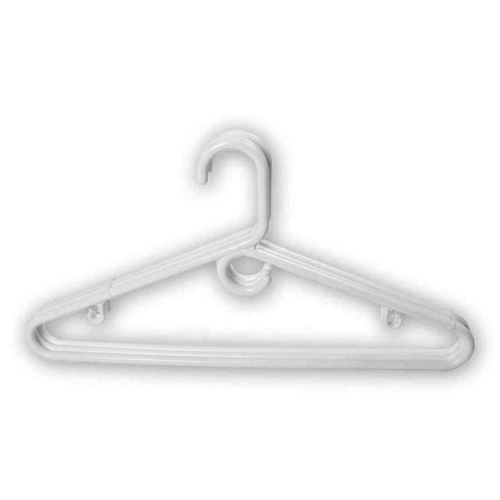 SIMPLY FOR HOME HANGER 5 PK WHITE PLASTIC