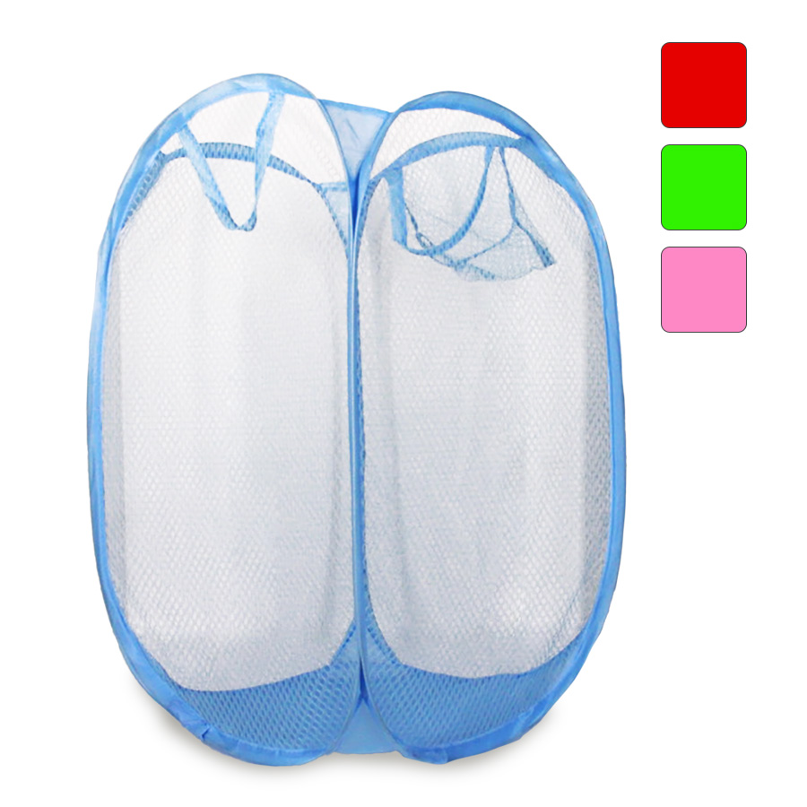 SIMPLY FOR HOME LAUNDRY HAMPER 14 X 14 X 23IN FOLDABLE
