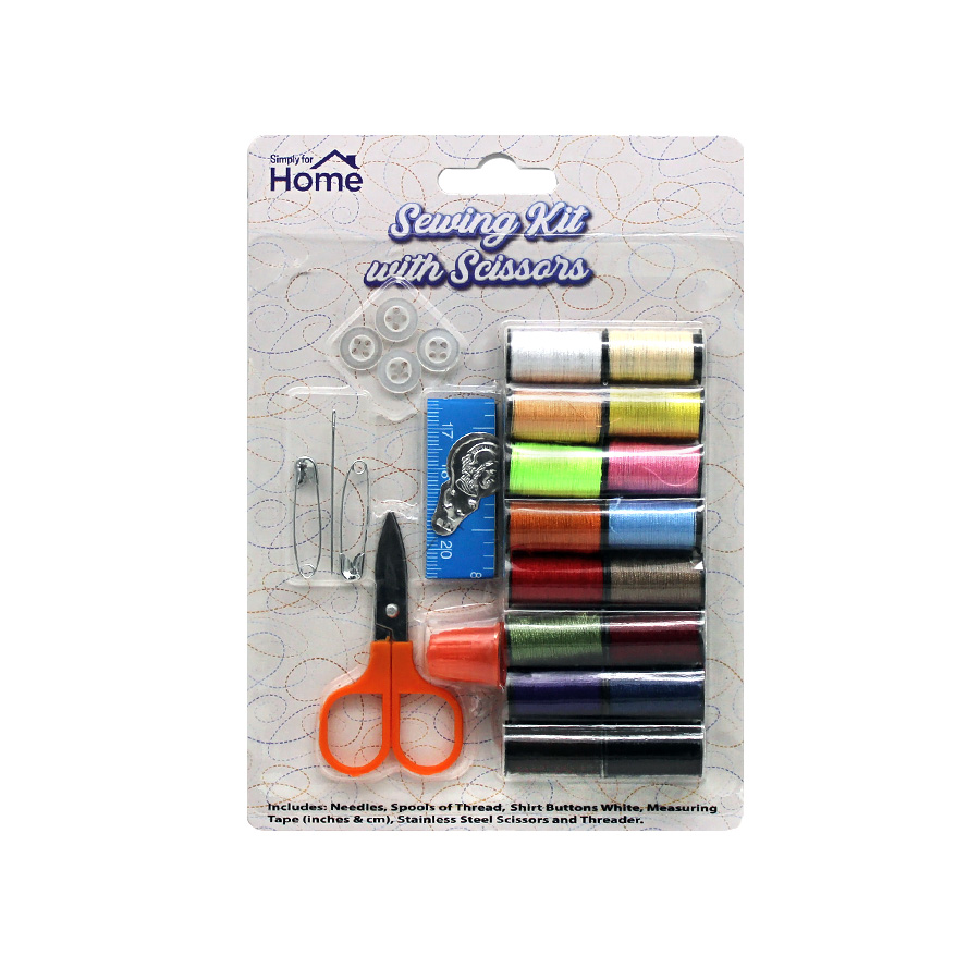 SIMPLY FOR HOME SEWING KIT 22 PCS ASSORTED