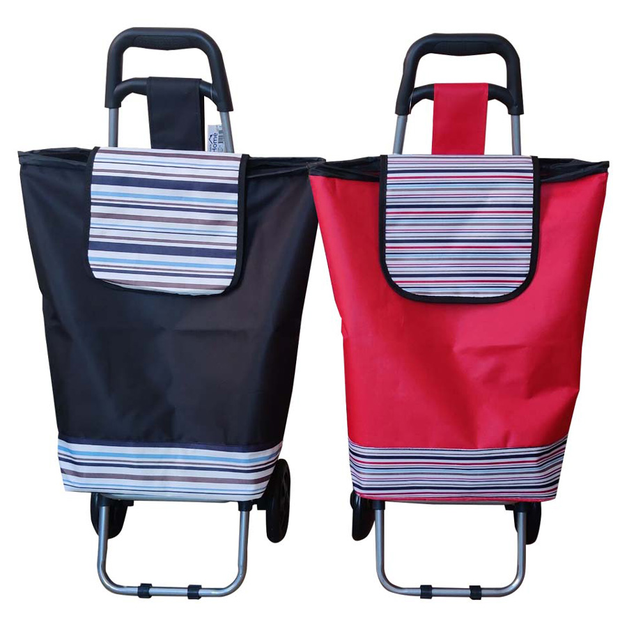 SIMPLY FOR HOME SHOPPING TROLLY CART 36.25 X 14 X 11.75 IN