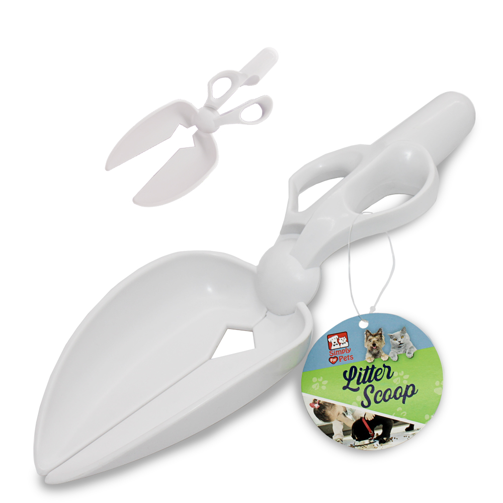SIMPLY FOR PETS LITTER SCOOP 10.25 IN ASSORTED COLORS