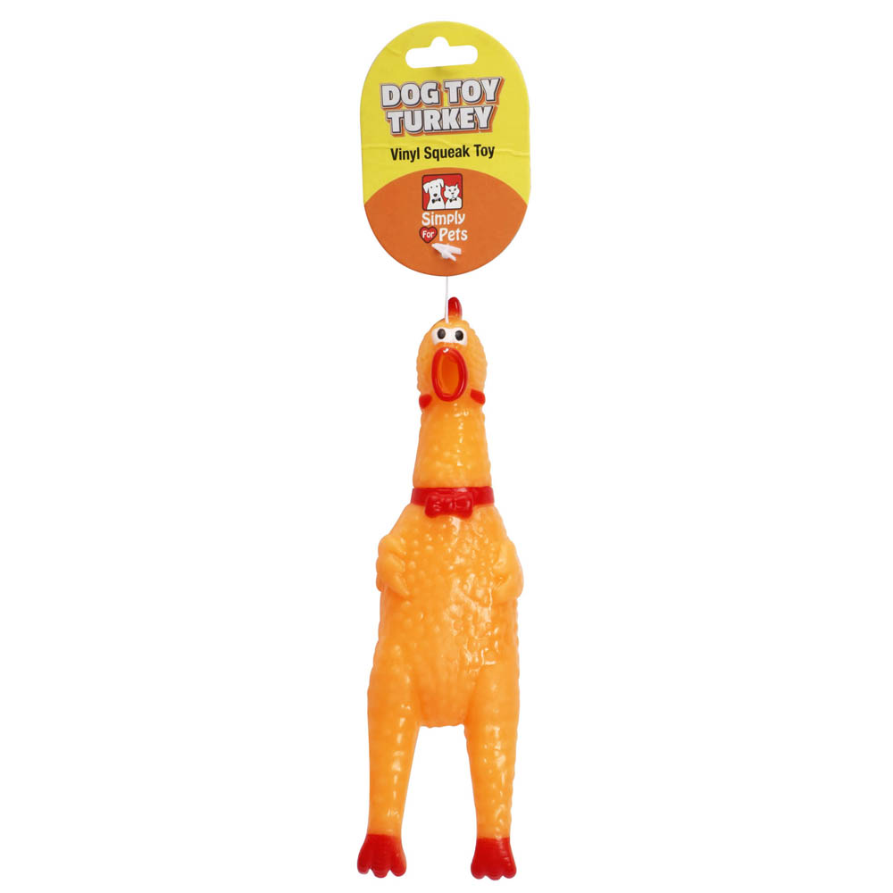 SIMPLY FOR PETS PET VOICE TOY 6.5IN TURKEY
