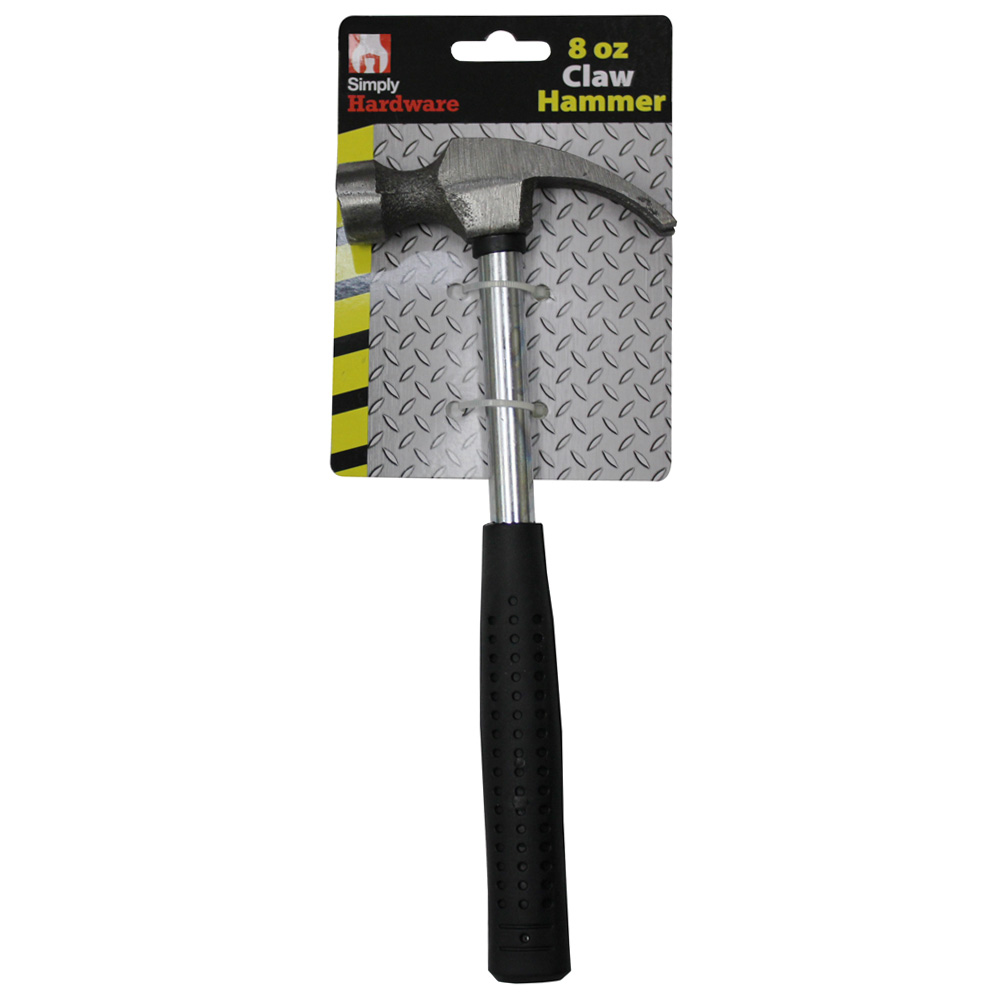 SIMPLY HARDWARE CLAW HAMMER 8 IN