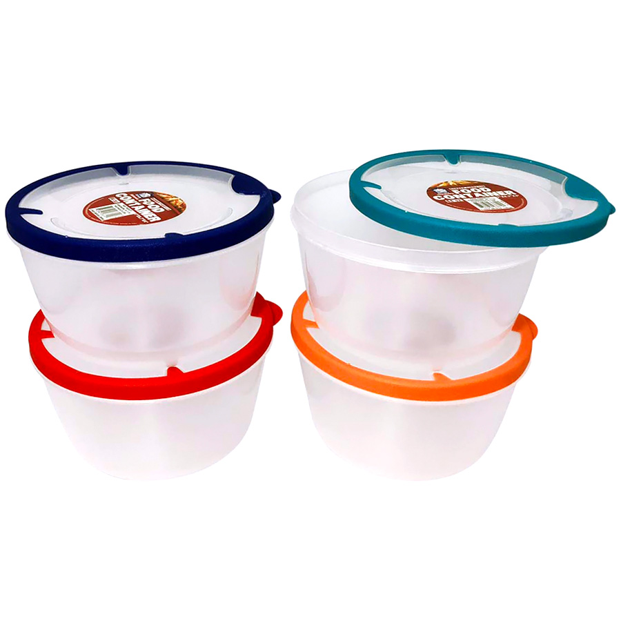 SIMPLY KITCHENWARE FOOD CONTAINER 56 OZ RUBBER RIM LID