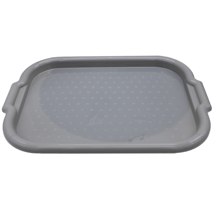 SIMPLY KITCHENWARE SERVING TRAY 15.75 X 12 IN PLASTIC