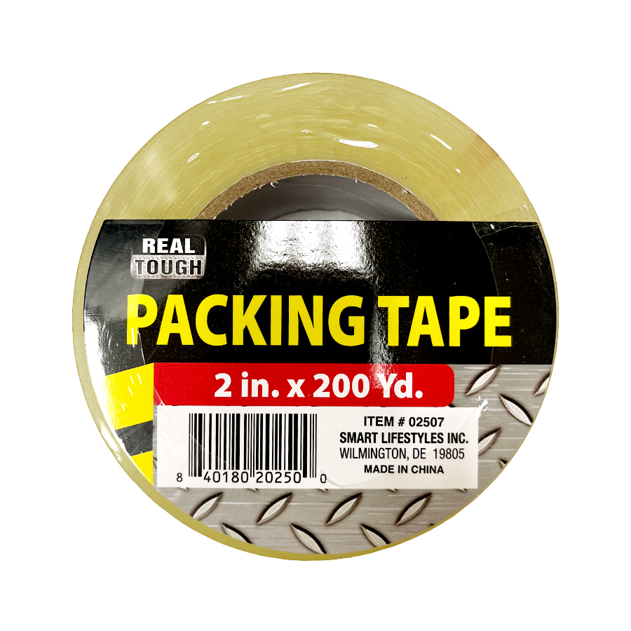 SIMPLY PACKING TAPE 2 IN 200 YD 36 MIC CLEAR