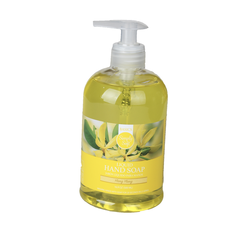 SIMPLY SOFT BASICS HANDWASH 16.9 OZ YLANG YLANG