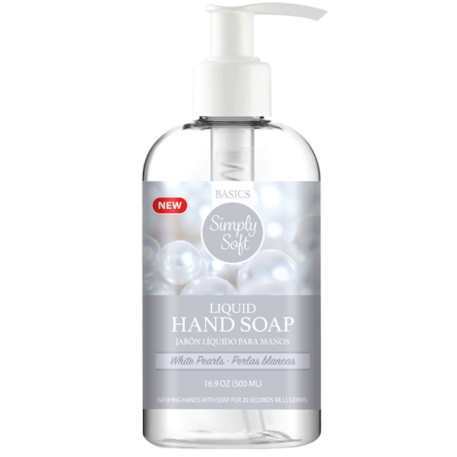 SIMPLY SOFT HAND WASH 500 ML WHITE PEARLS