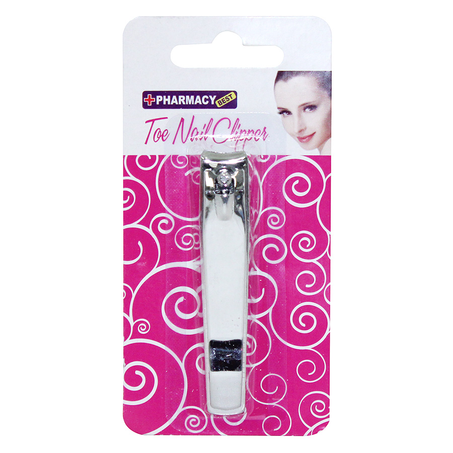 SIMPLY TOE NAIL CLIPPER 1 PK IN BLISTER PACK