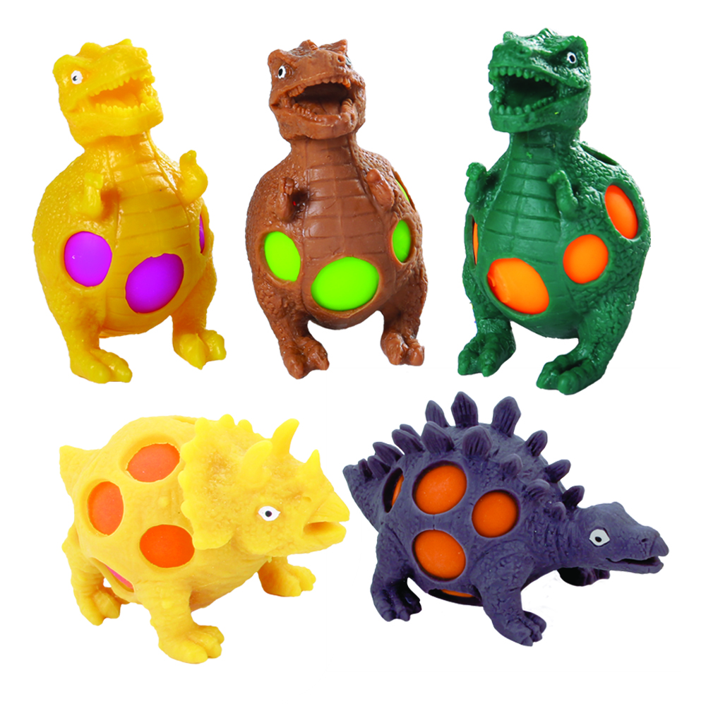 SIMPLY TOYS SQUISHY DINOSAUR 4 IN 1 CT ASSORTED