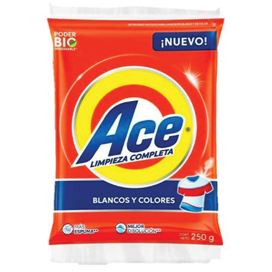 ACE DETERGENT POWDER 250 G