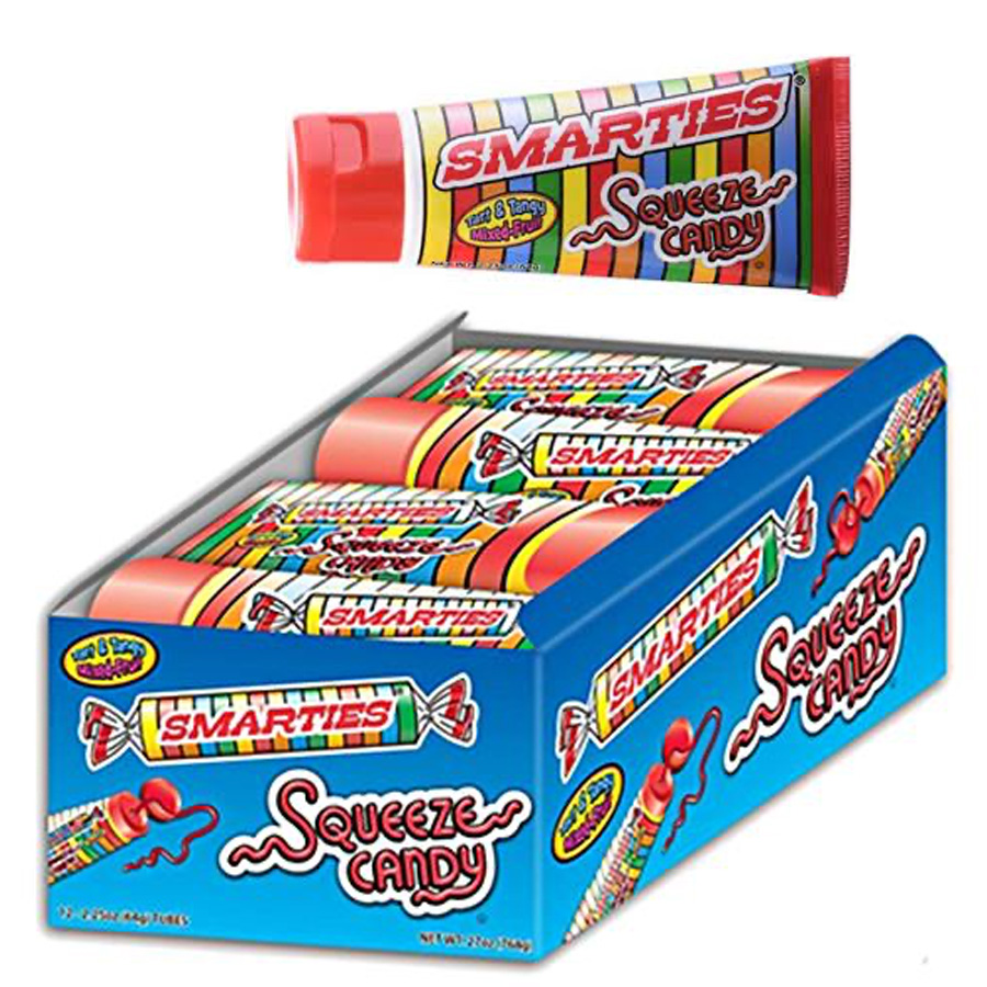 SMARTIES CANDY 2.25 OZ SQUEEZE