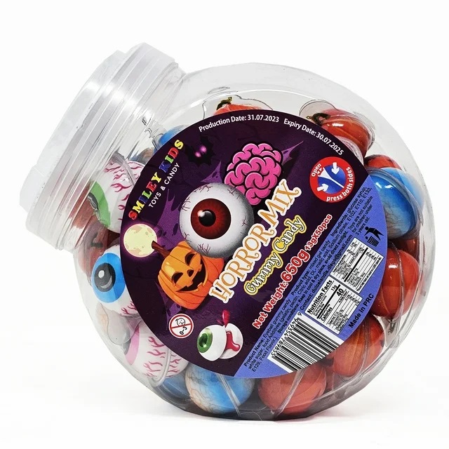 SMILEY KIDS 13 G HORROR MIX GUMMY CANDY