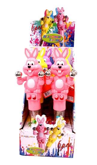 SMILEY KIDS TOYS & CANDY 1 CT CRAZY RABBIT