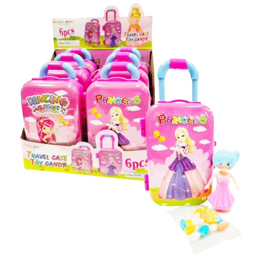 SMILEY KIDS TOYS & CANDY 1 CT GIRL TRAVEL CASE