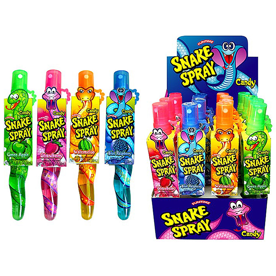 SNAKE SPRAY CANDY 1.22 OZ