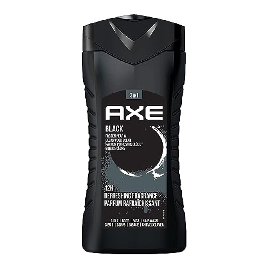 AXE SHOWER GEL 250 ML 3 IN 1 BLACK
