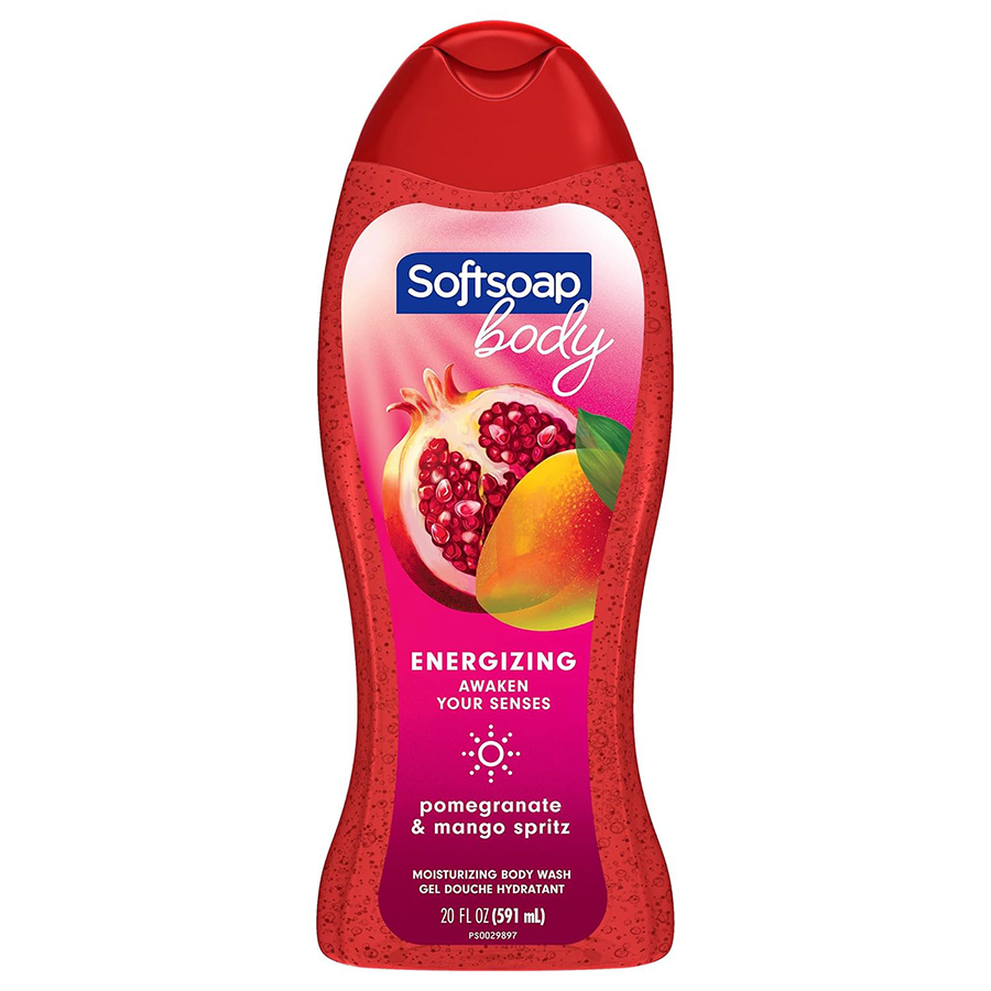 SOFT SOAP BODY WASH 20 OZ / 591 ML JUICY POMEGRANATE & MANGO