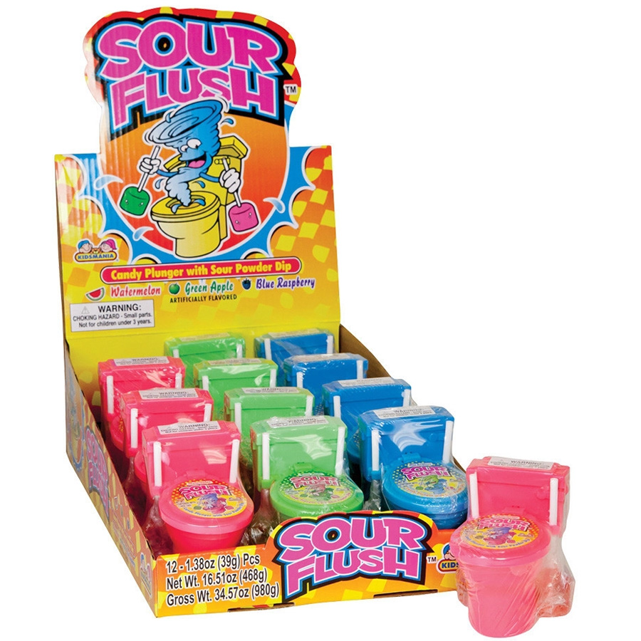 SOUR FLUSH CANDY 1.38 OZ