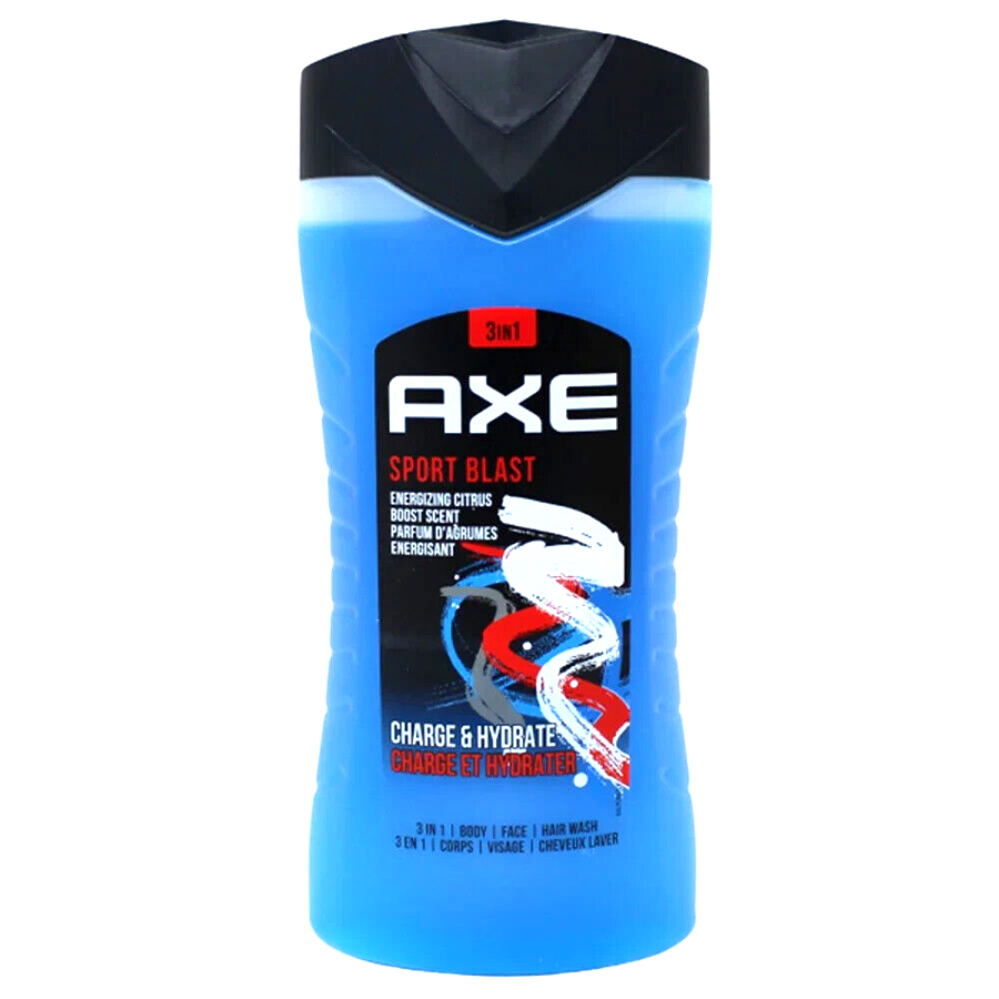 AXE SHOWER GEL 250 ML 3 IN 1 SPORTS BLAST