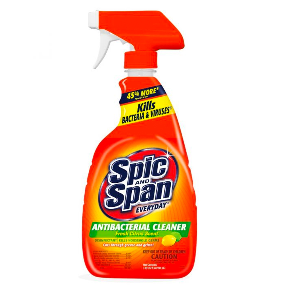 SPIC & SPAN ANTI-BACTERIAL SPRAY 32 OZ CITRUS