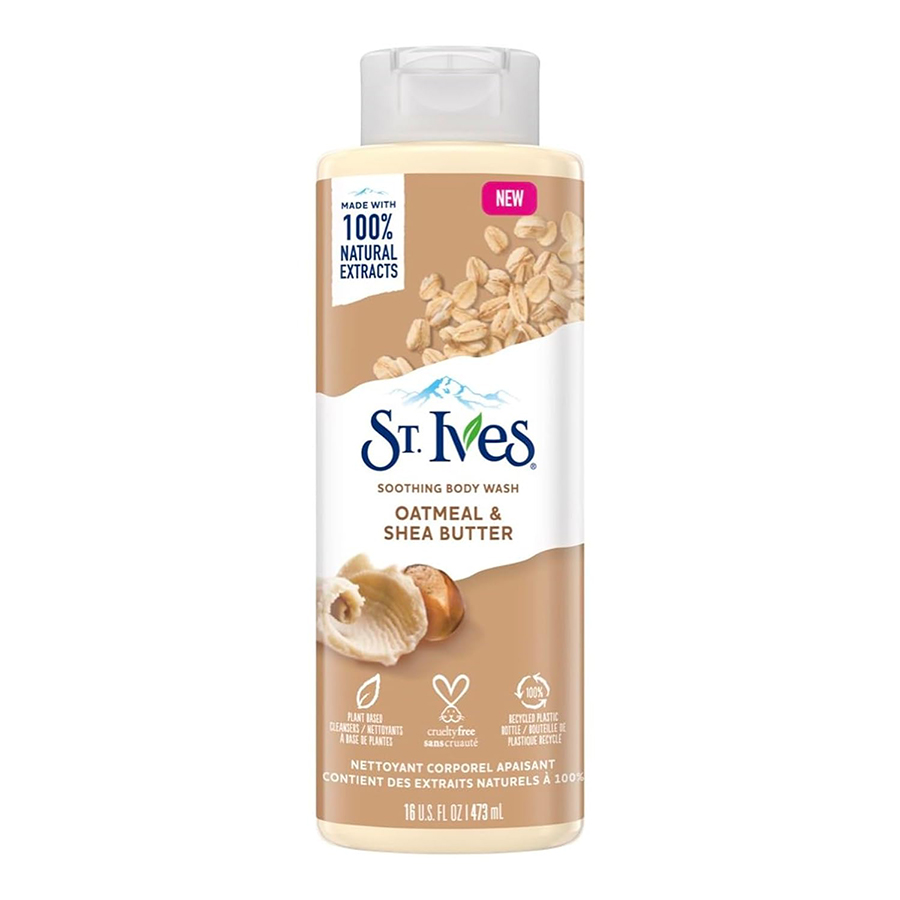 ST.IVES BODY WASH 16 OZ OATMEAL & SHEA BUTTER