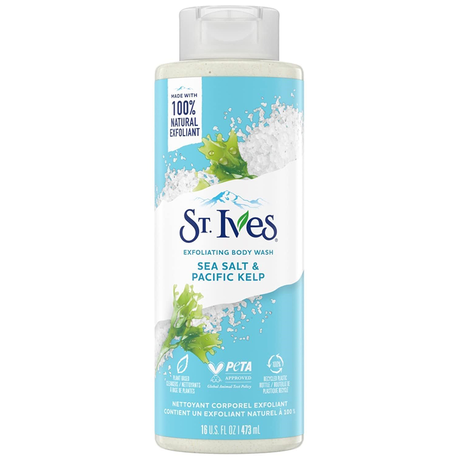 ST.IVES BODY WASH 16 OZ SEA SALT & PACIFIC KELP