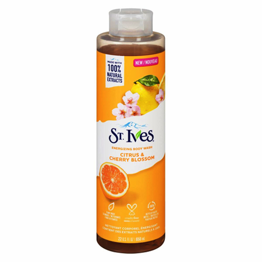 ST.IVES BODY WASH 22 OZ CITRUS & CHERRY BLOSSOM