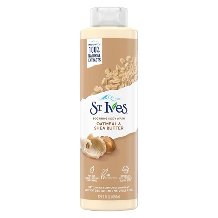 ST.IVES BODY WASH 22 OZ OATMEAL & SHEA BUTTER