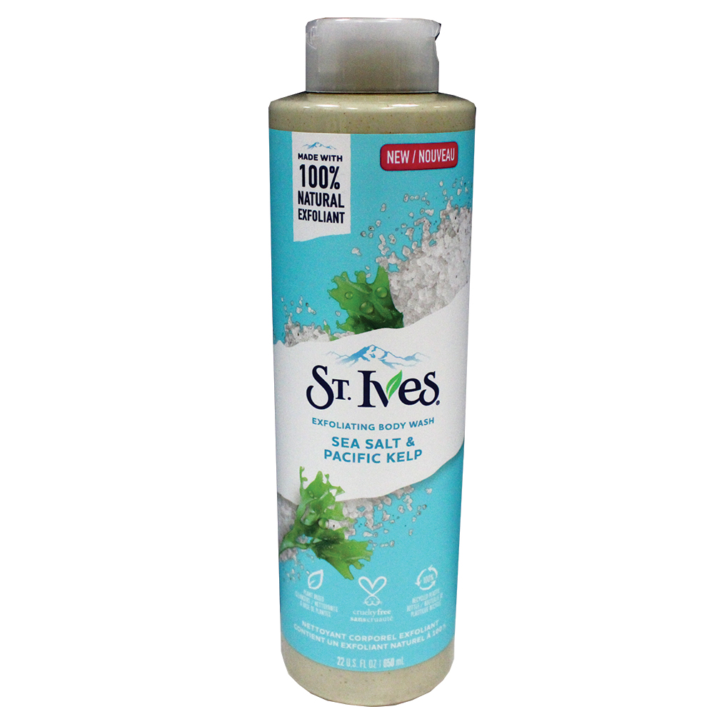 ST.IVES BODY WASH 22 OZ SEA SALT+PACIFIC