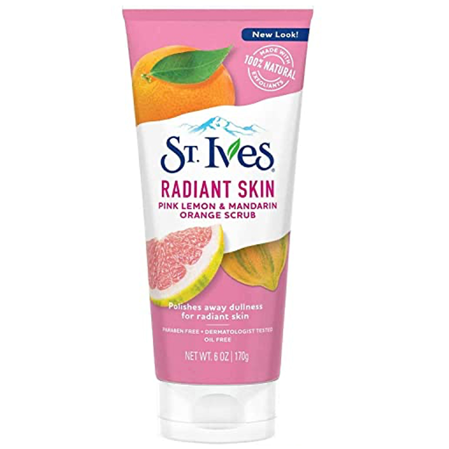 ST.IVES FACE SCRUB 6 OZ LEMON & MANDARIN