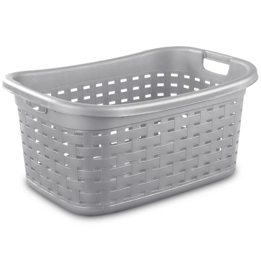 STERILITE LAUNDRY BASKET 1 CT WEAVE CEMENT