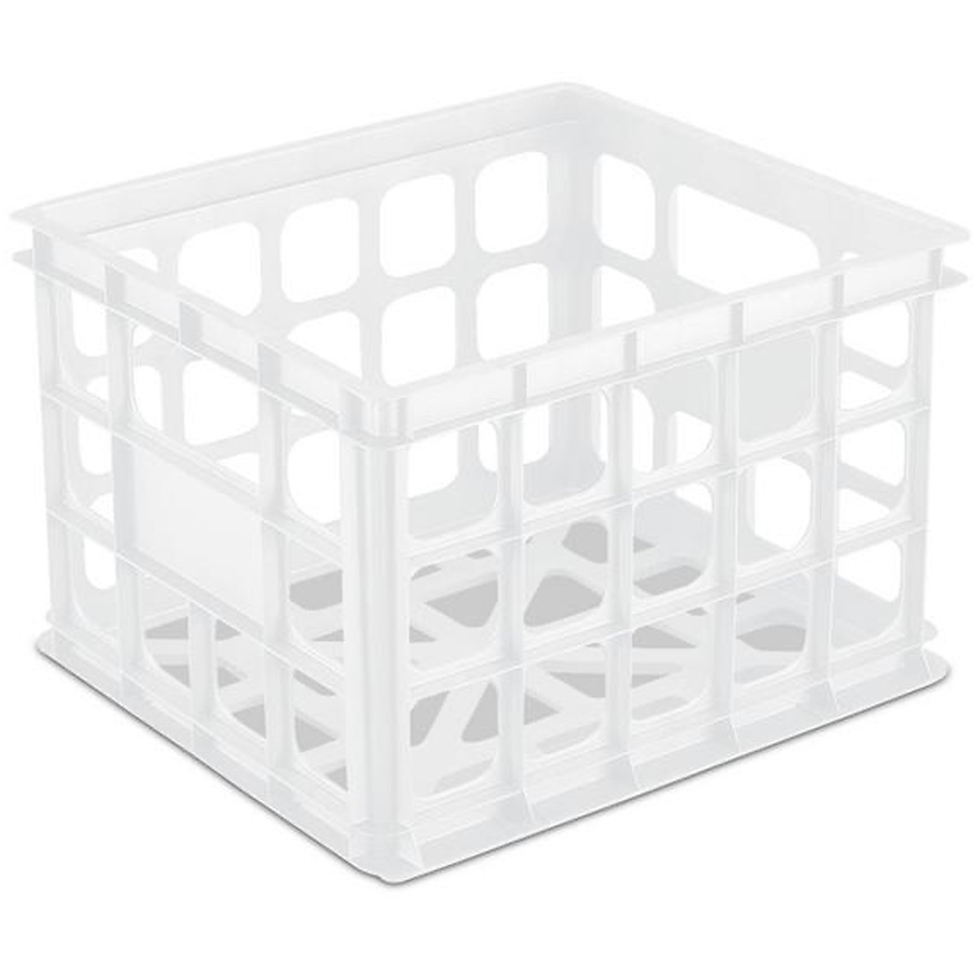 STERILITE STORAGE CRATE 1 CT WHITE