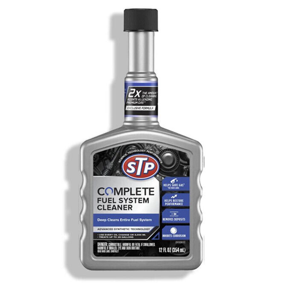 STP ADDITIVES 12 OZ COMPLETE FULE SYSTEM CLEANER