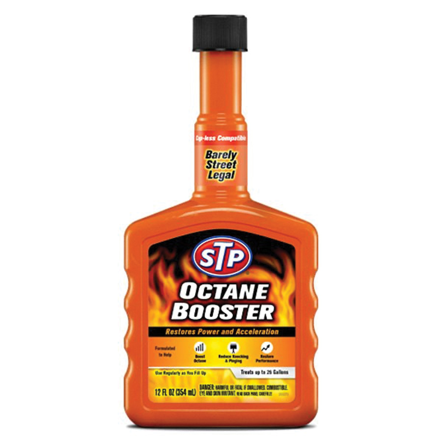 STP ADDITIVES 12 OZ OCTANE BOOSTER