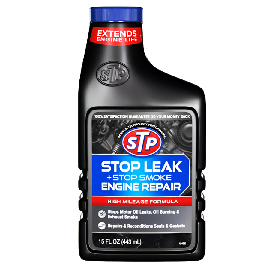 STP ADDITIVES 15 OZ STOP SMOKE + STOP LEAK