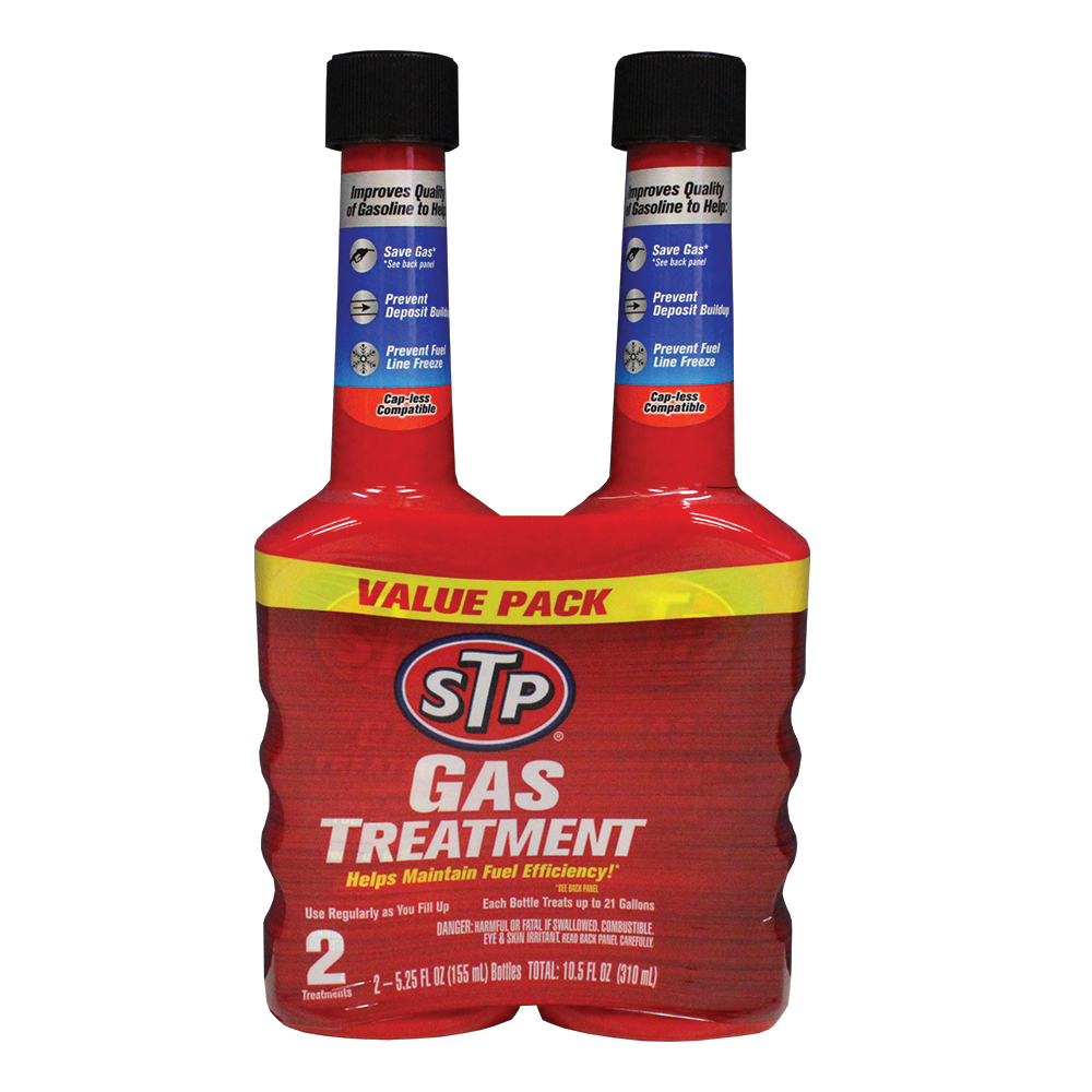 STP ADDITIVES 5.25 OZ 2 PK GAS TREATMENT