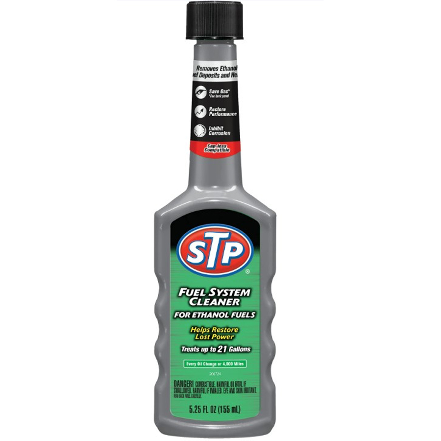 STP ADDITIVES 5.25 OZ FUEL SYSTEM CLEANER ETHANOL