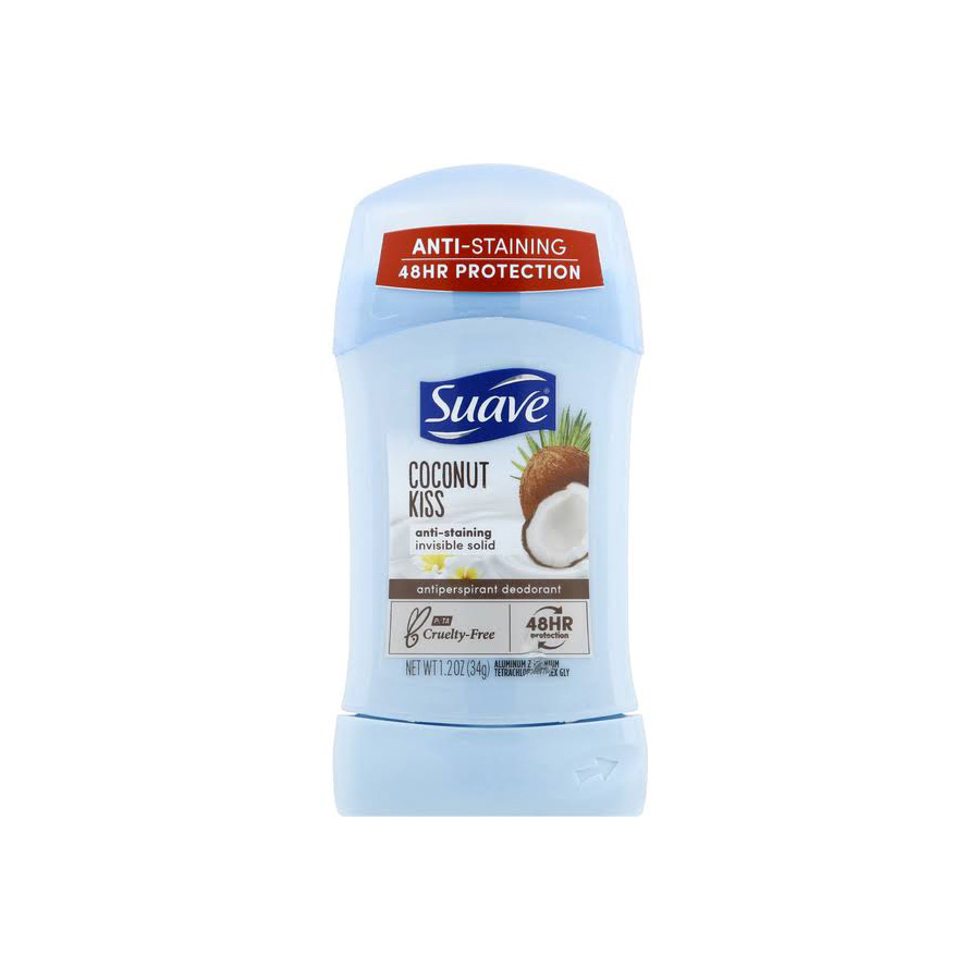 SUAVE DEO STICK 1.2 OZ COCONUT KISS