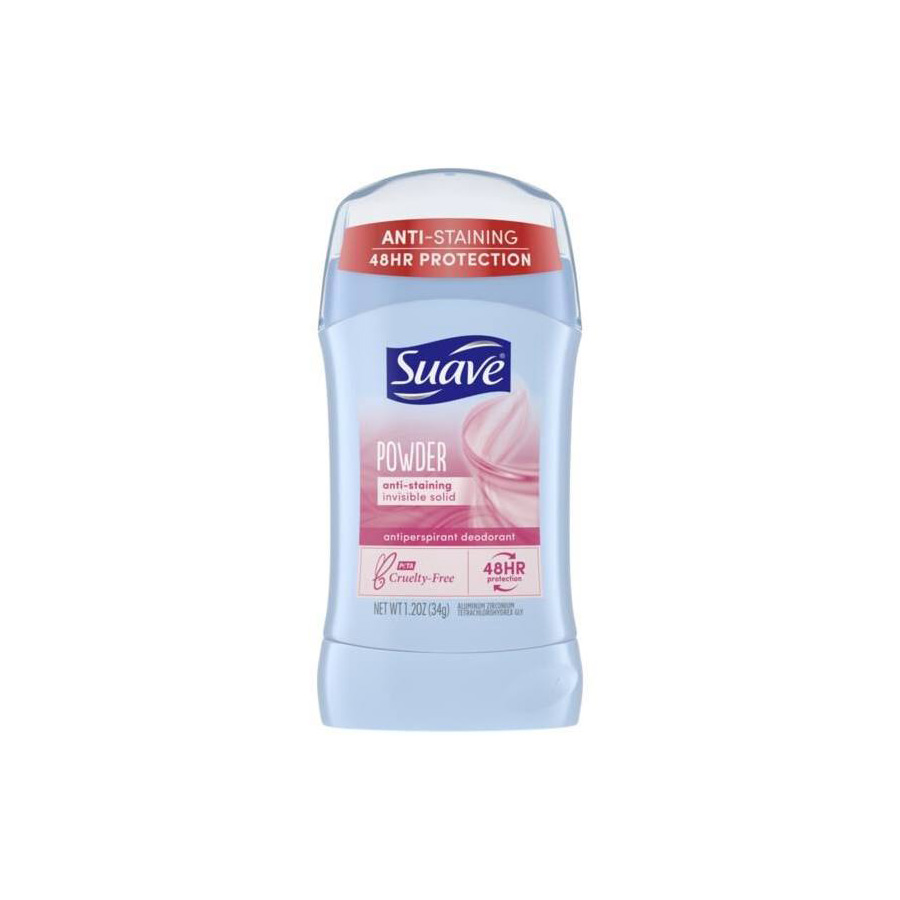 SUAVE DEO STICK 1.2 OZ POWDER