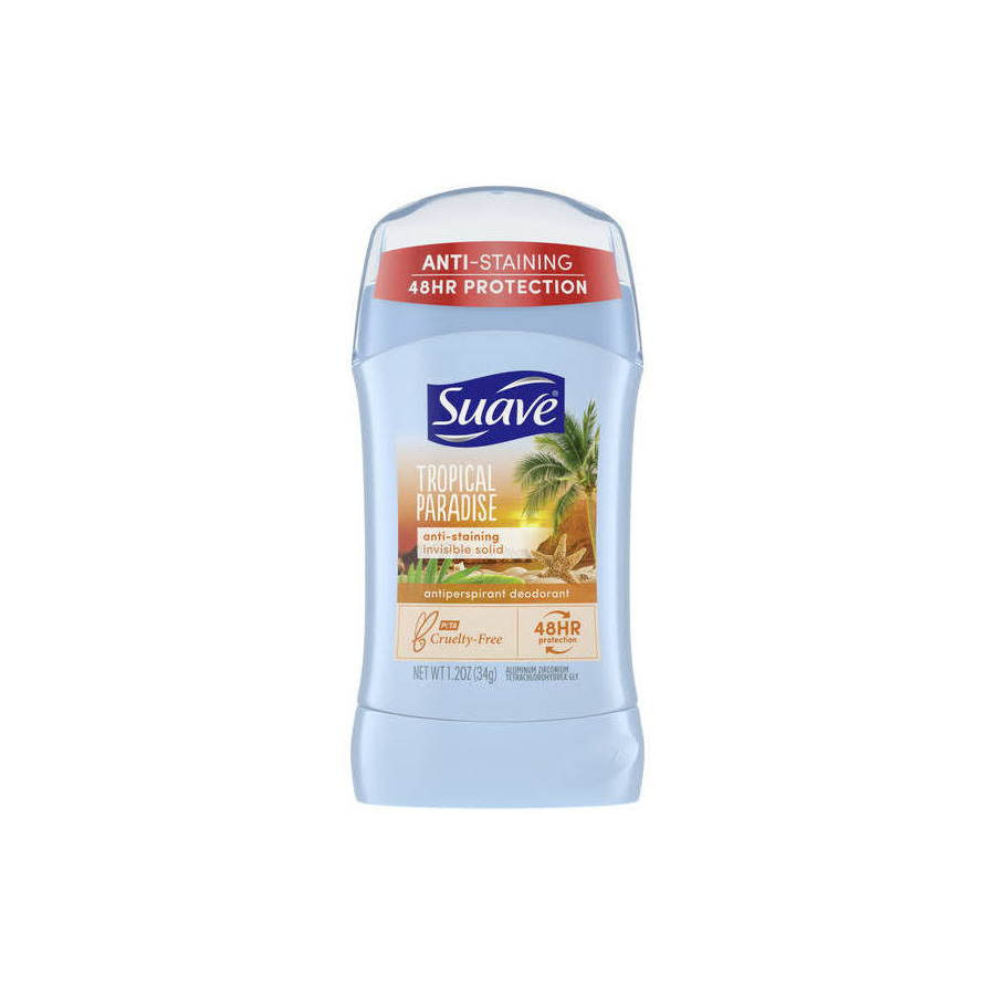 SUAVE DEO STICK 1.2 OZ TROPICAL PARAIDSE