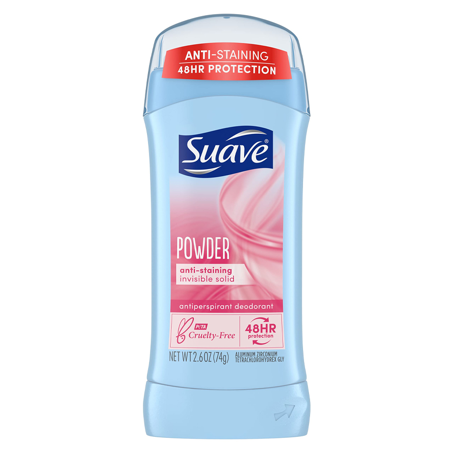 SUAVE DEO STICK 2.6 OZ POWDER INVISIBLE