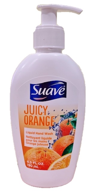 SUAVE HANDWASH 190 ML / 6.5 OZ JUICY ORANGE