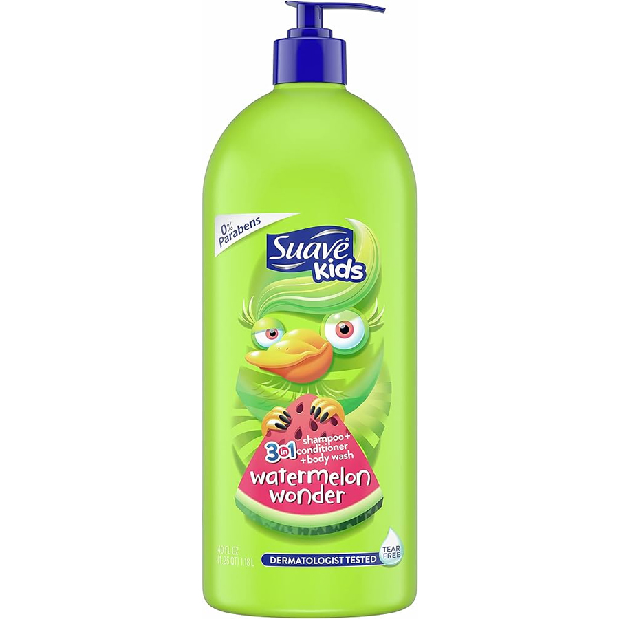 SUAVE KIDS 3 IN 1 40 OZ WATERMELON