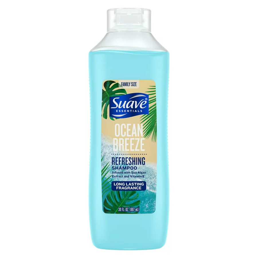 SUAVE SHAMPOO 30 OZ OCEAN BREEZE